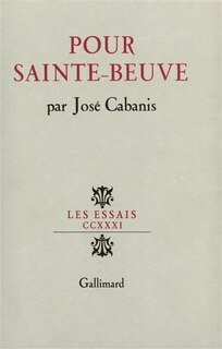 Front cover_Pour Sainte-Beuve