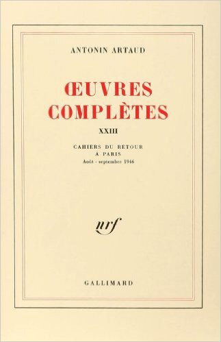 Front cover_Cahiers du retour à Paris : août-septembre 1946