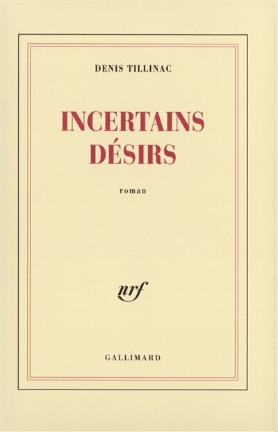 Front cover_Incertains désirs