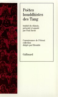 Front cover_Poètes bouddhistes des Tang