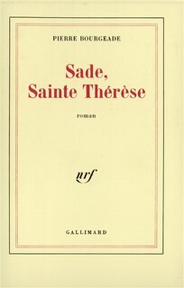 Couverture_Sade, sainte Th&eacute;r&egrave;se