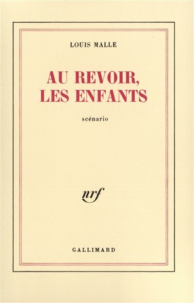 Front cover_Au revoir les enfants
