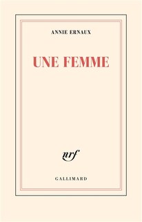 Front cover_Une femme