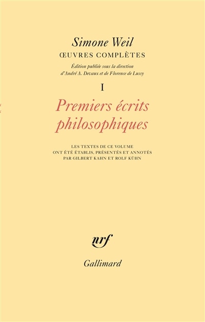 Couverture_Premiers écrits philosophiques