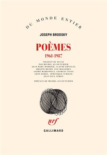 Couverture_Poèmes : 1961-1987