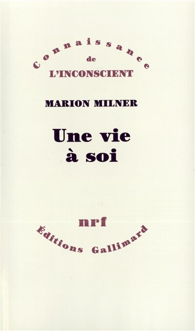 Front cover_Une Vie à soi