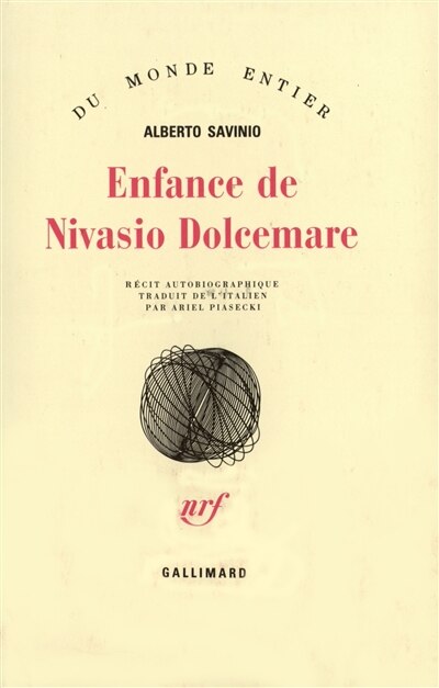Front cover_Enfance de Nivasio Dolcemare