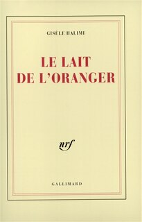 Couverture_Le lait de l'oranger