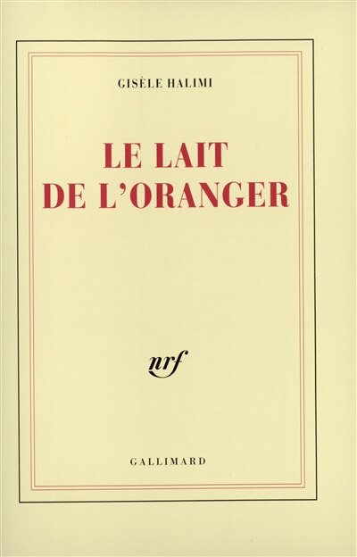 Couverture_Le lait de l'oranger
