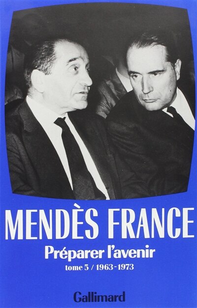 Front cover_Préparer l'avenir : 1963-1973