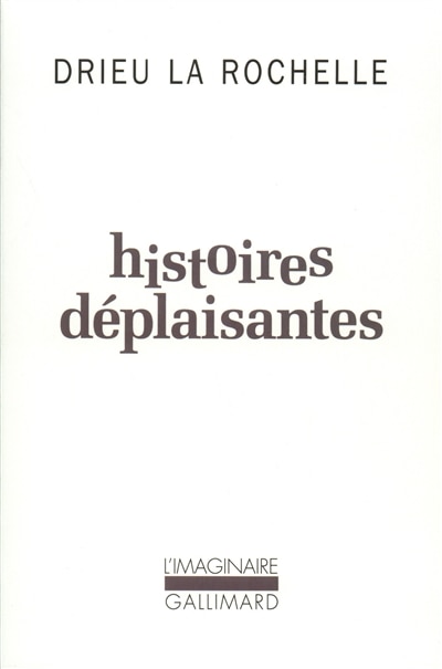 Front cover_Histoires déplaisantes