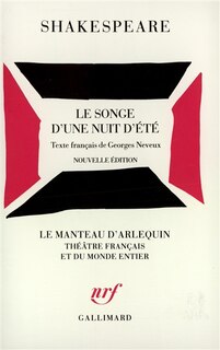 Front cover_Le songe d'une nuit d'été