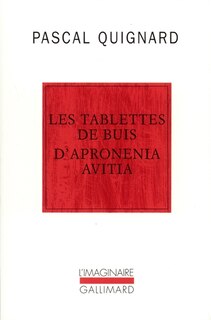 Couverture_Les tablettes de buis d'Apronenia Avitia
