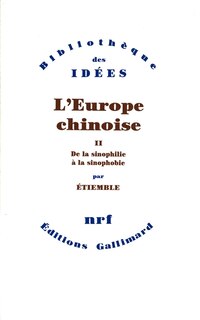 Front cover_De la sinophilie à la sinophobie