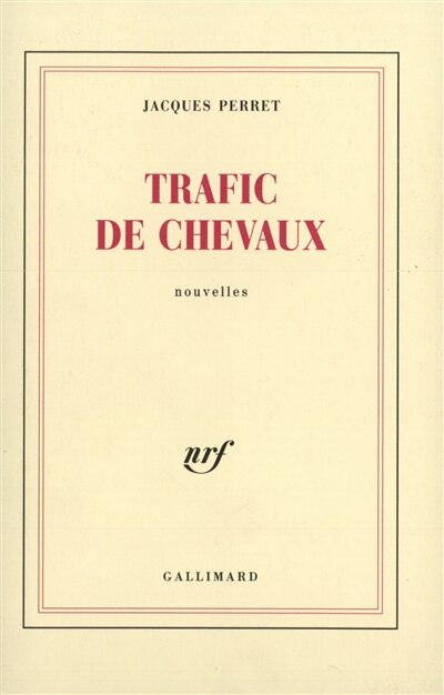 Front cover_Trafic de chevaux