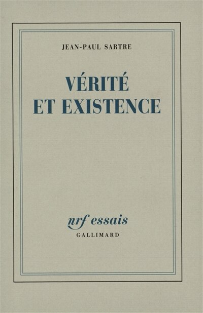 Front cover_Vérité et existence