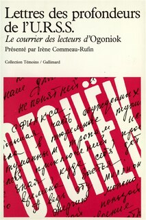 Front cover_Lettres des profondeurs de l'URSS