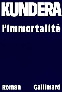 Front cover_L'immortalit&eacute;