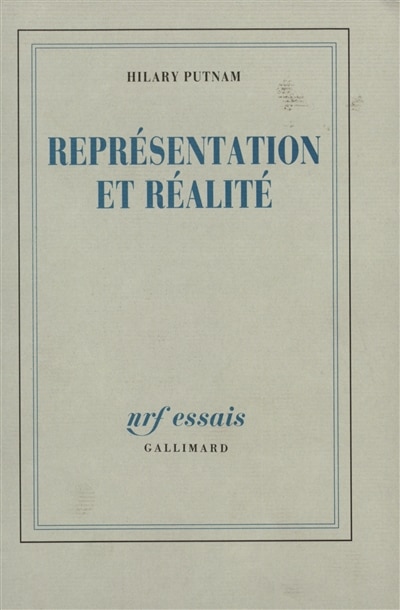 Couverture_Représentation et réalité