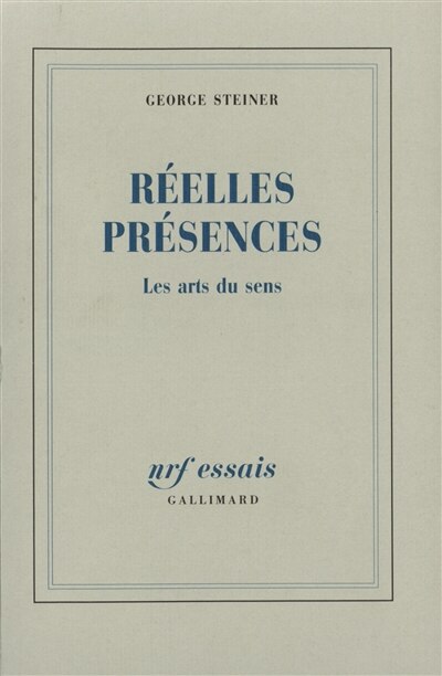 Front cover_Réelles présences : les arts du sens