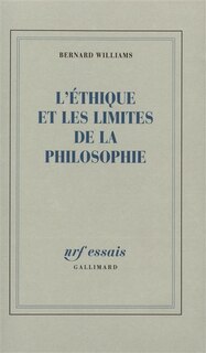 Front cover_L'Ethique et les limites de la philosophie