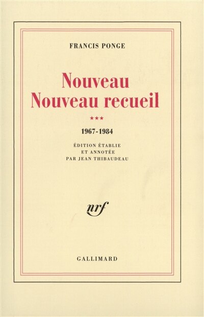 Couverture_Nouveau nouveau recueil, Vol. 3