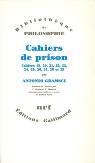 Front cover_Cahiers de prison, Vol. 5. Cahiers 19, 20, 21, 22, 23, 24, 25, 26, 27, 28, 29
