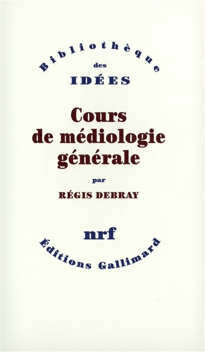 Front cover_Cours de médiologie générale
