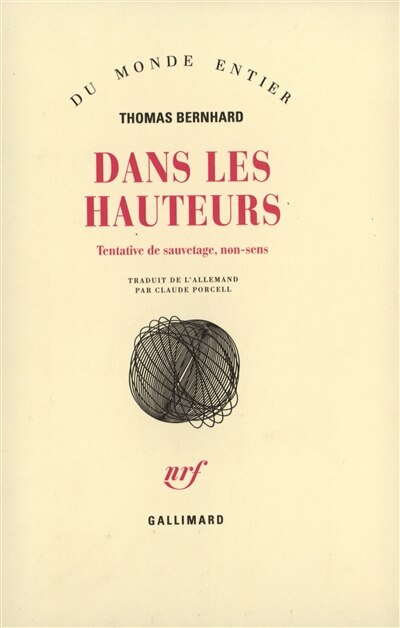 Front cover_Dans les hauteurs : tentative de sauvetage, non-sens