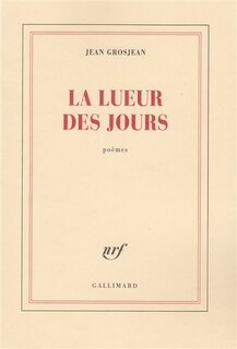 Front cover_La Lueur des jours