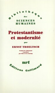 Front cover_Protestantisme et modernité