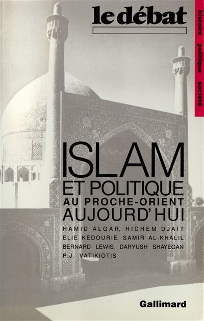 Couverture_Islam et politique au Proche-Orient aujourd'hui