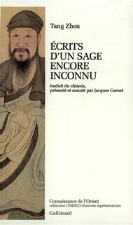 Couverture_Ecrits d'un sage encore inconnu
