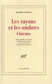 Couverture_Les Rayons et les ombres : cin&eacute;ma