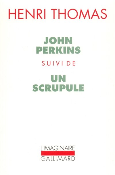 Front cover_John Perkins ; Un Scrupule