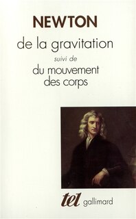 Front cover_De la gravitation ; Du mouvement des corps