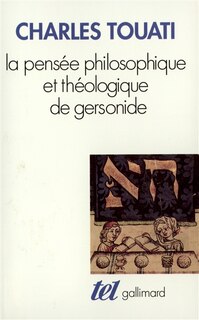 Couverture_La Pensée philosophique et théologique de Gersonide