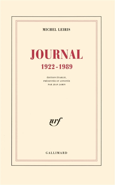 Couverture_Journal : 1922-1989