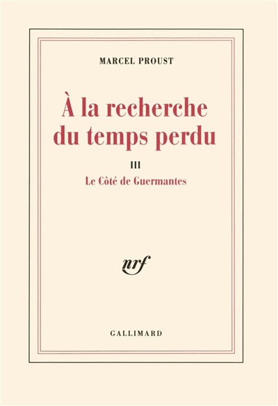 Couverture_Le côté de Guermantes