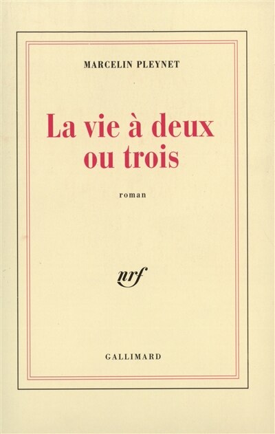 Front cover_La Vie à deux ou à trois