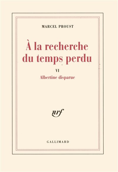 Front cover_Albertine disparue