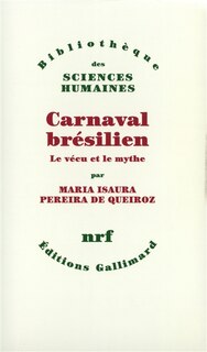 Front cover_Carnaval brésilien : le vécu et le mythe