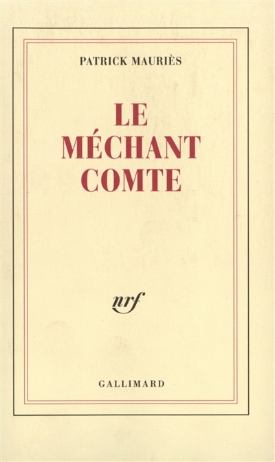 Front cover_Le m&eacute;chant comte