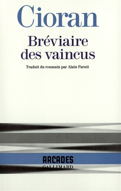Front cover_Bréviaire des vaincus
