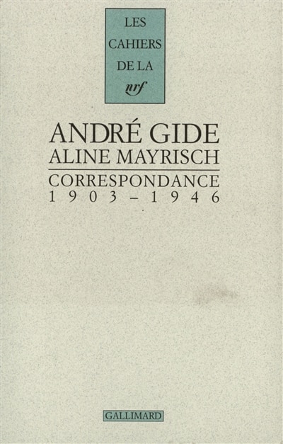 Front cover_Correspondance 1903-1946