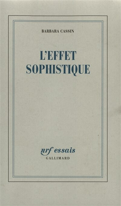 Front cover_L'effet sophistique
