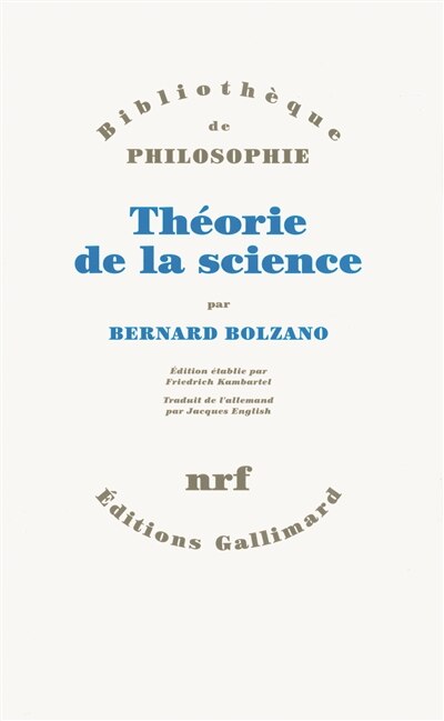 Couverture_Théorie de la science