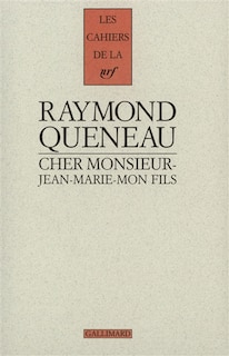 Front cover_Cher monsieur-Jean-Marie mon fils : lettres 1938-1971
