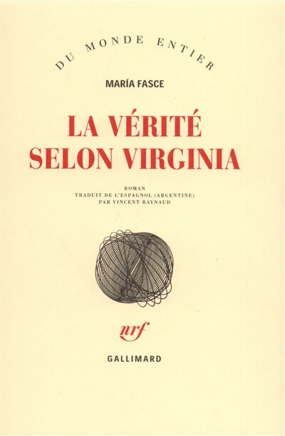 Front cover_La vérité selon Virginia