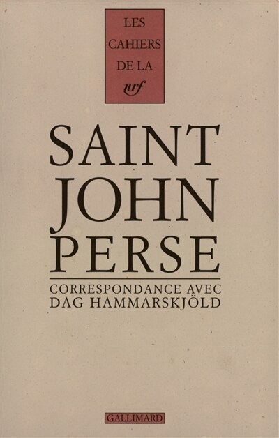 Front cover_Correspondance 1955-1961